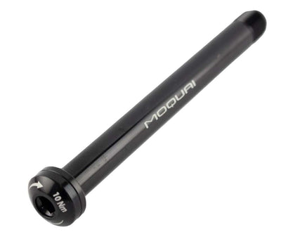 Moquai front wheel thru axle