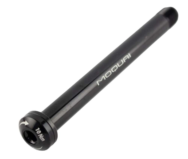 Moquai front wheel thru axle