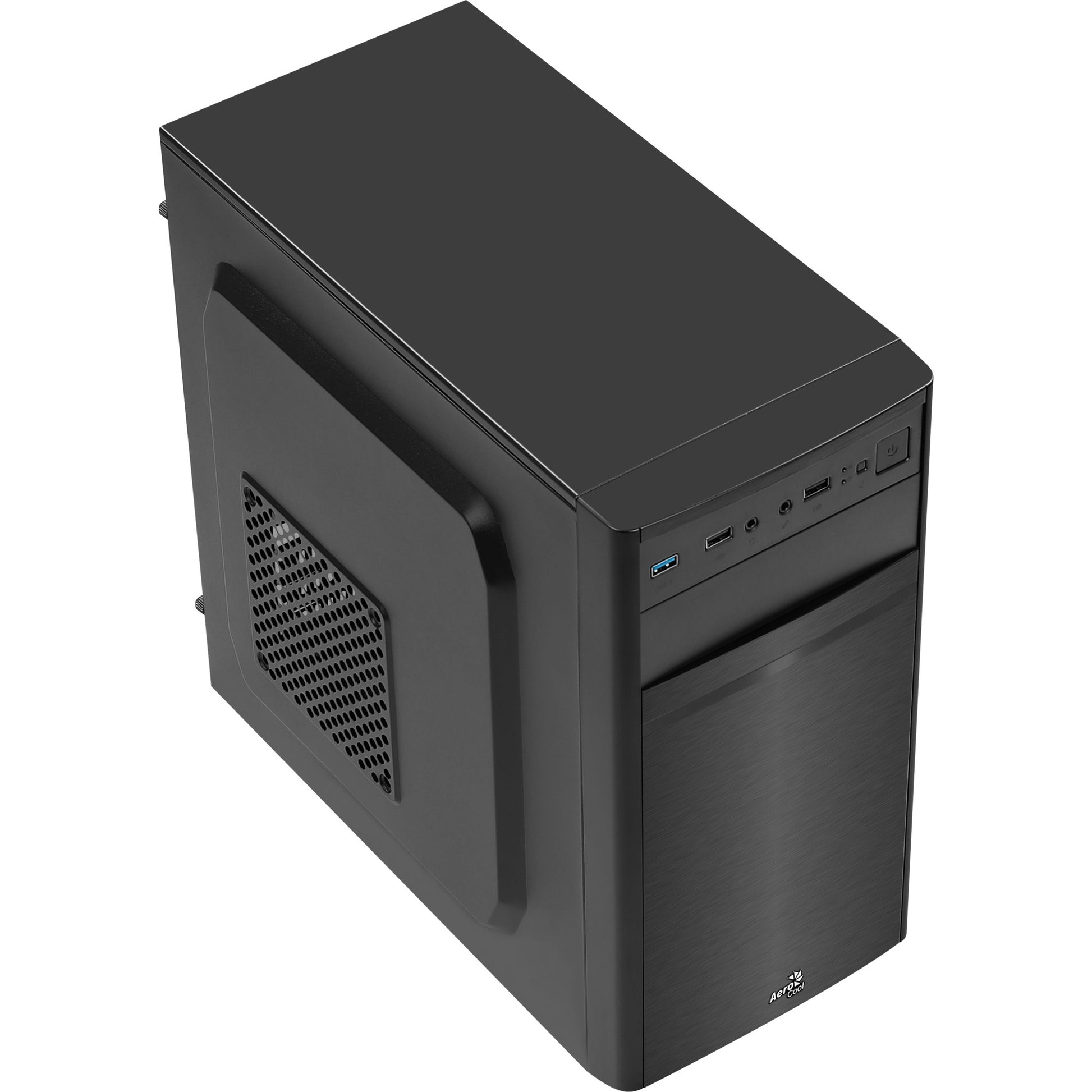 Aerocool cs-103 mini tower behuizing (zwart | 3x usb-a)