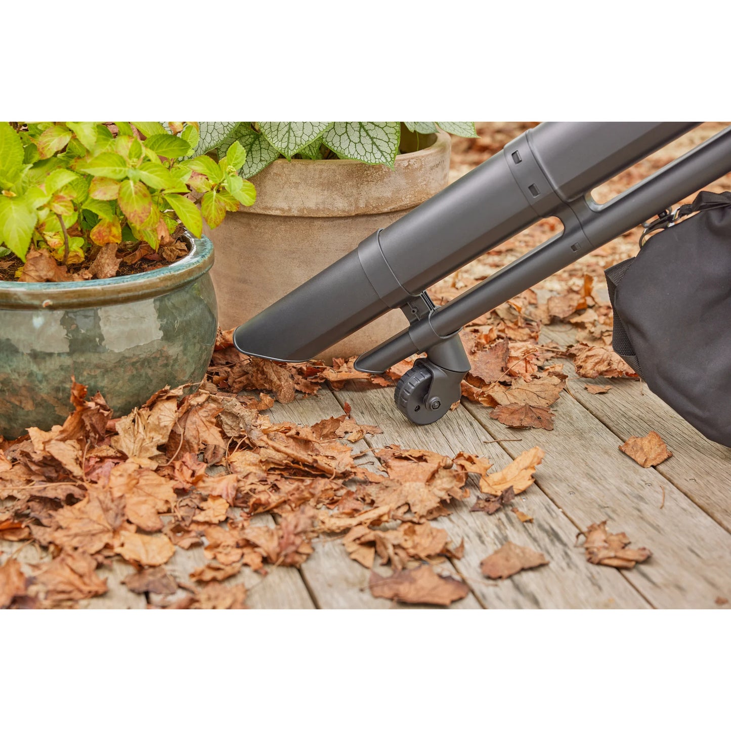 Gardena stofzuiger -blazer powerjet collect bladzuiger bladblazer (grijs zwart, accu en oplader niet inbegrepen)