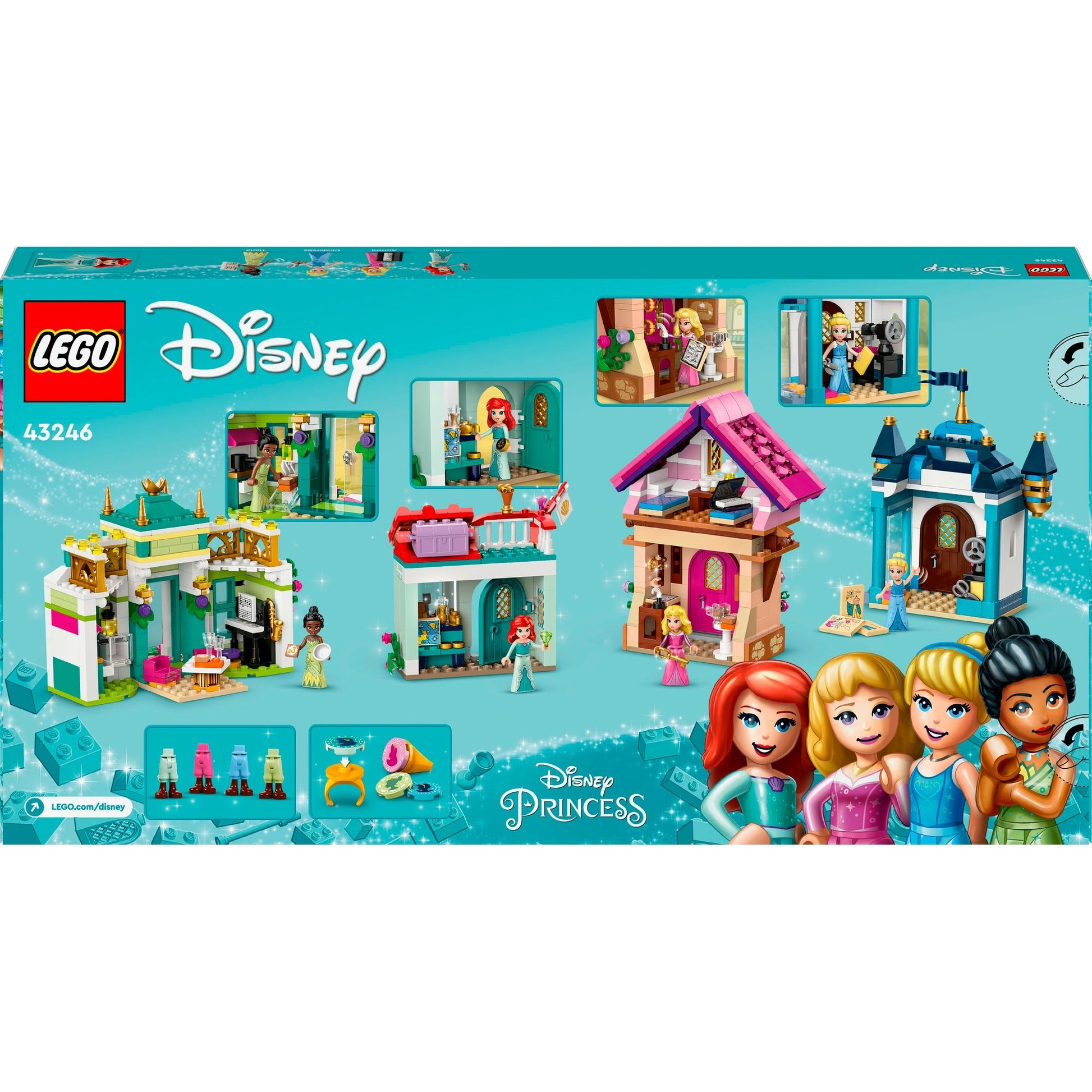 Lego disney princess - marktavonturen constructiespeelgoed