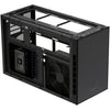 Silverstone sugo 17 mini tower behuizing (zwart | 2x usb-a | 1x usb-c)