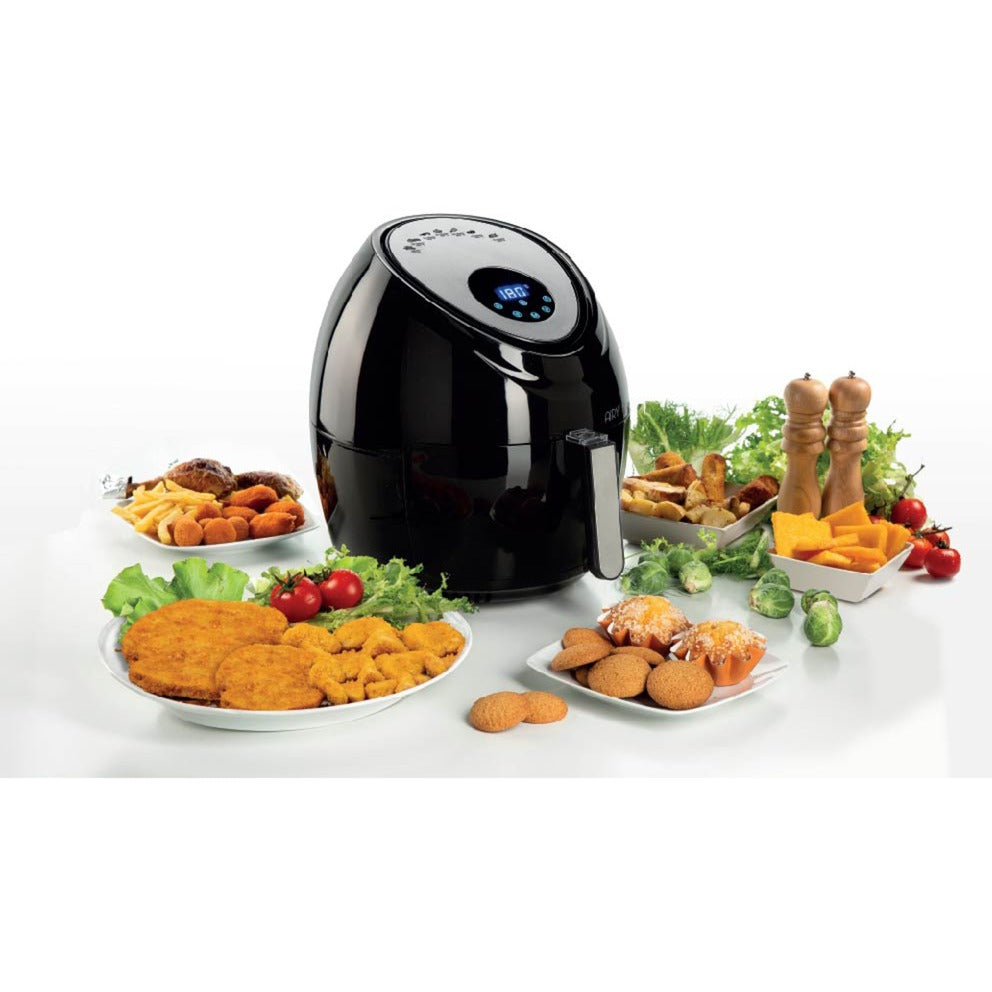 Ariete airy fryer xxl heteluchtfriteuse (zwart, 2.5 kg | 5.5 liter)