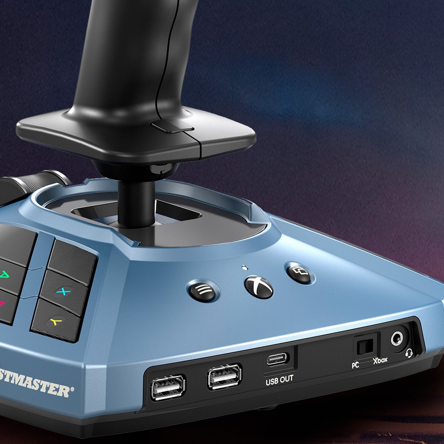 Thrustmaster tca sidestick x airbus edition joystick (zwart, pc, xbox series x|s)