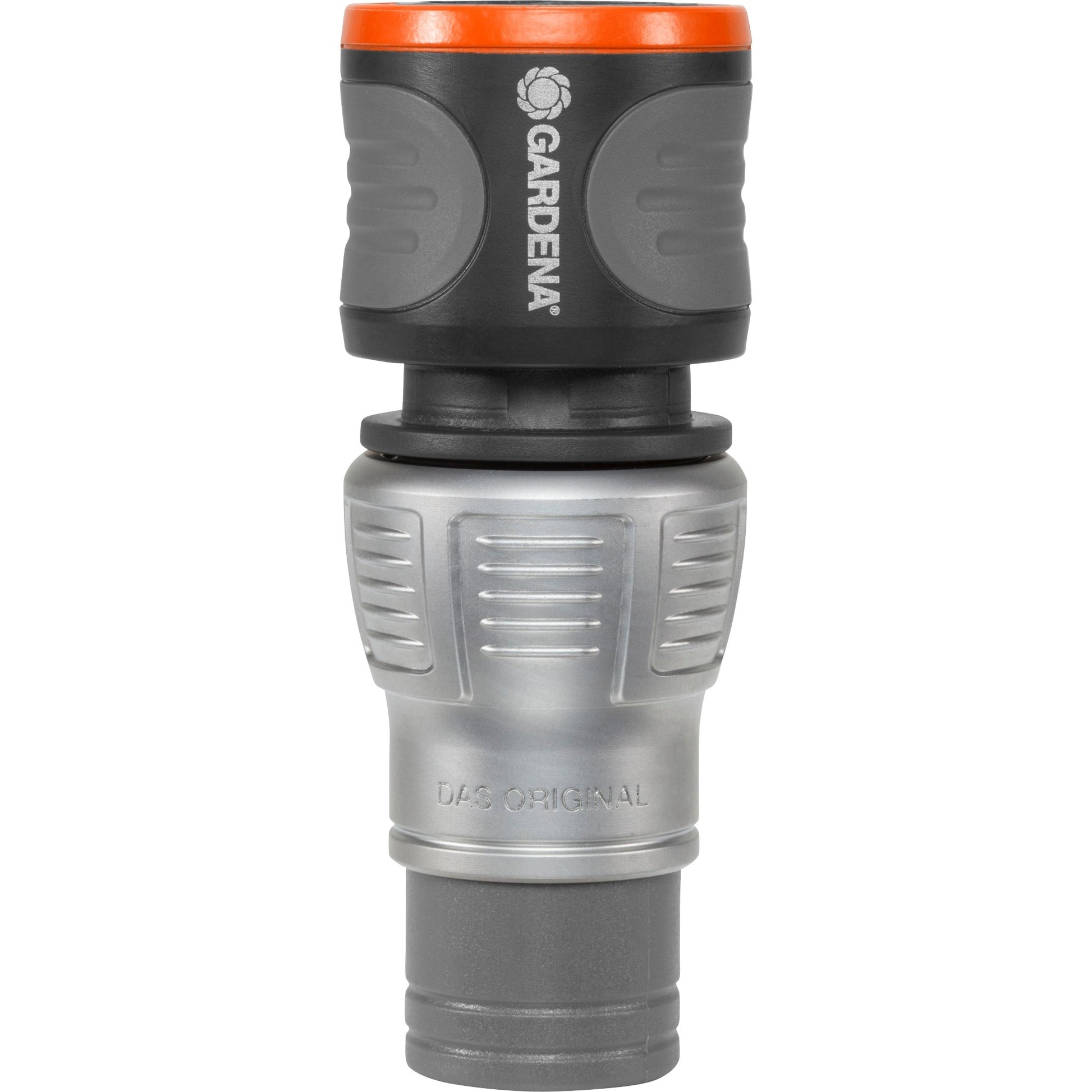 Gardena premium slangstuk 13 mm (1 2 ) - 15 mm (5 8 ) (grijs zilver, 18255-20)