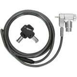 Targus defcon ultimate universal keyed cable lock with adaptable lock head diefstalbeveiliging - afbeelding 1