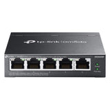 Tp-link omada es205gp switch (zwart, 4x poe+) - afbeelding 1