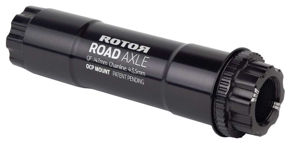 Rotor aldhu axle for rim brakes