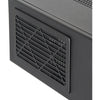 Silverstone sst-ml11b htpc behuizing (zwart | 4x usb-a)