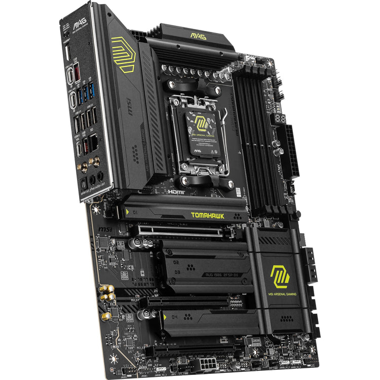 Msi mag x870 tomahawk wifi socket am5 moederbord (raid, 5 gb-lan, wlan, bt, sound, atx)