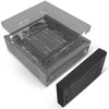 Silverstone sst-ml10b htpc behuizing (zwart | 2x usb-a)