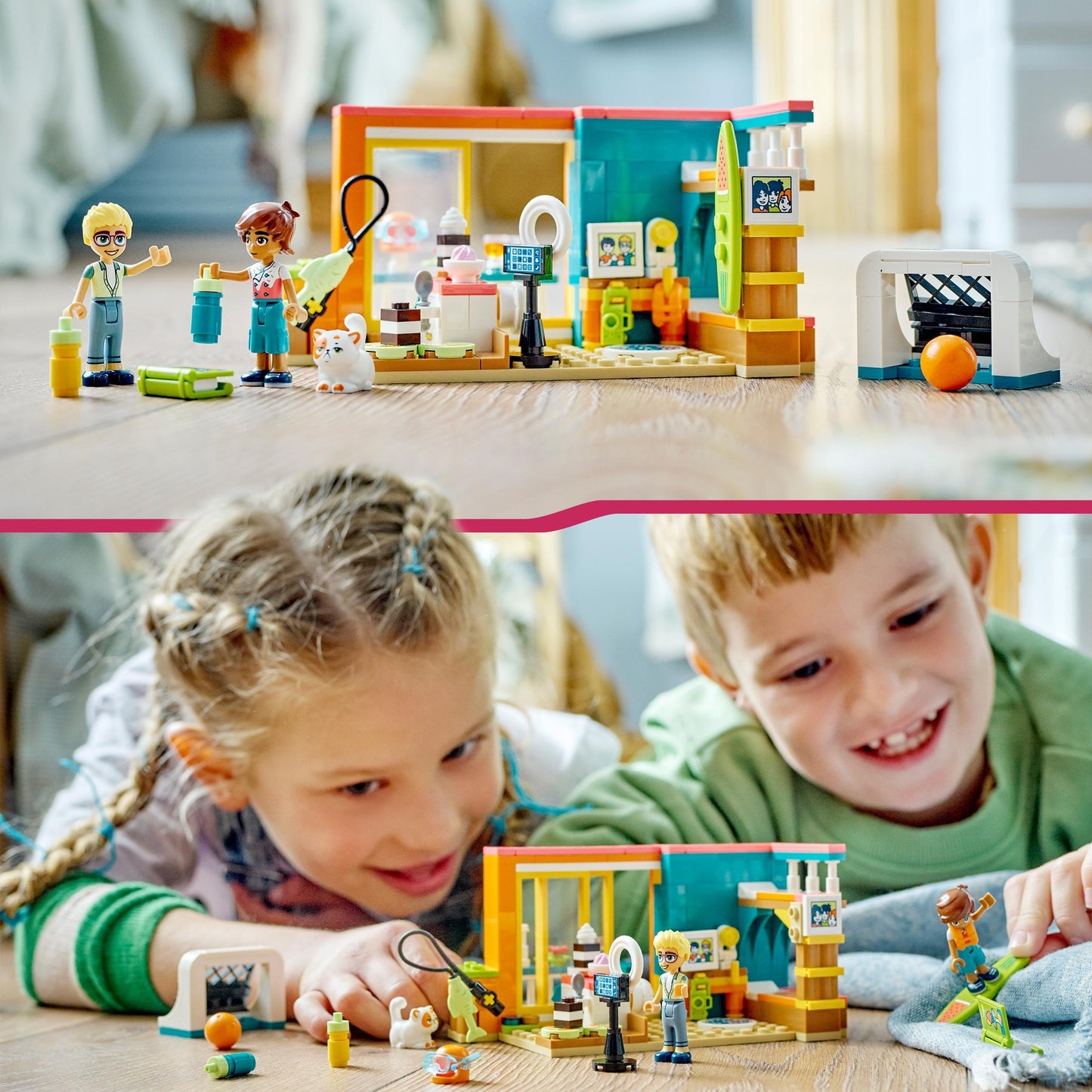 Lego friends - leo’s kamer constructiespeelgoed (41754)