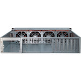 Inter-tech ipc 2u-20255 rack behuizing (zwart | 2x usb-a) - afbeelding 2