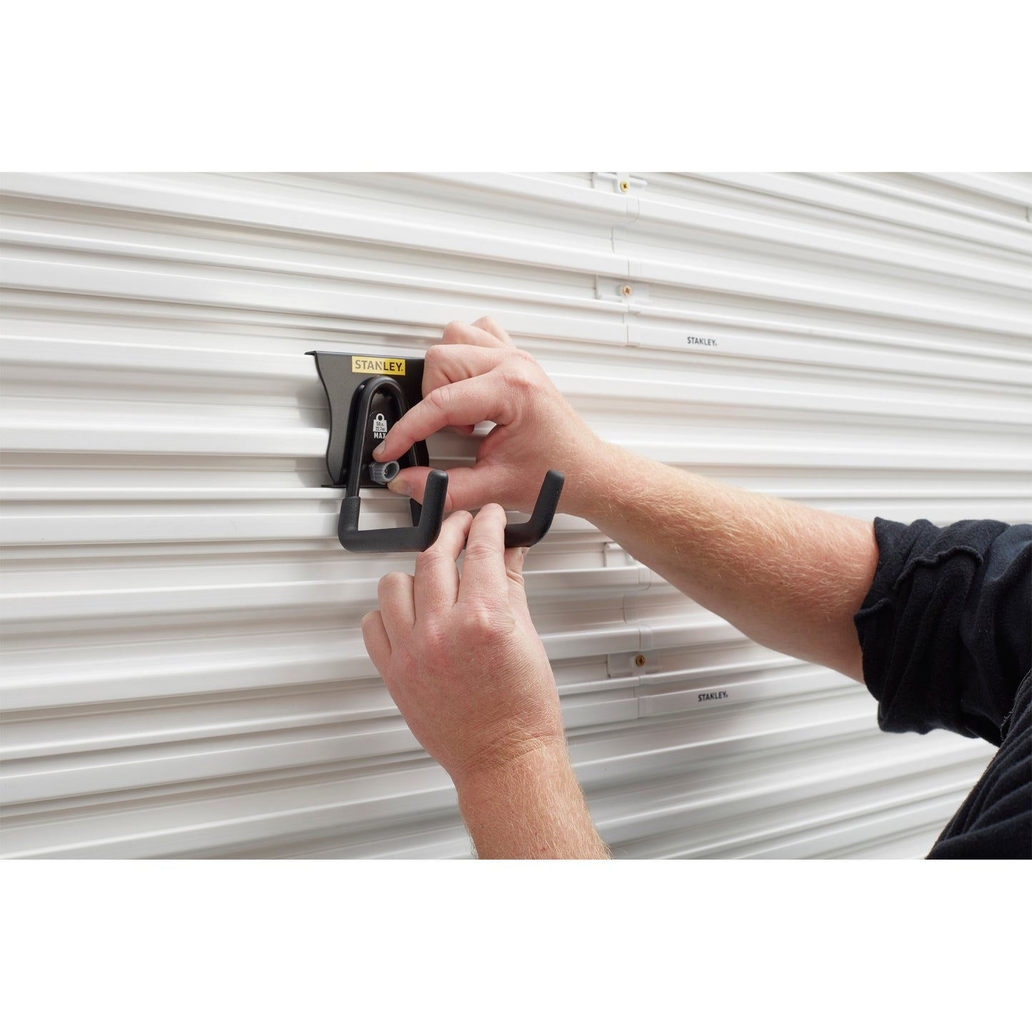 Stanley track wall® universele haak medium
