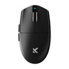 Mchose g3 v2 pro wireless gaming mouse (zwart, tot 26.000 dpi, 2.4 ghz usb-c bluetooth)