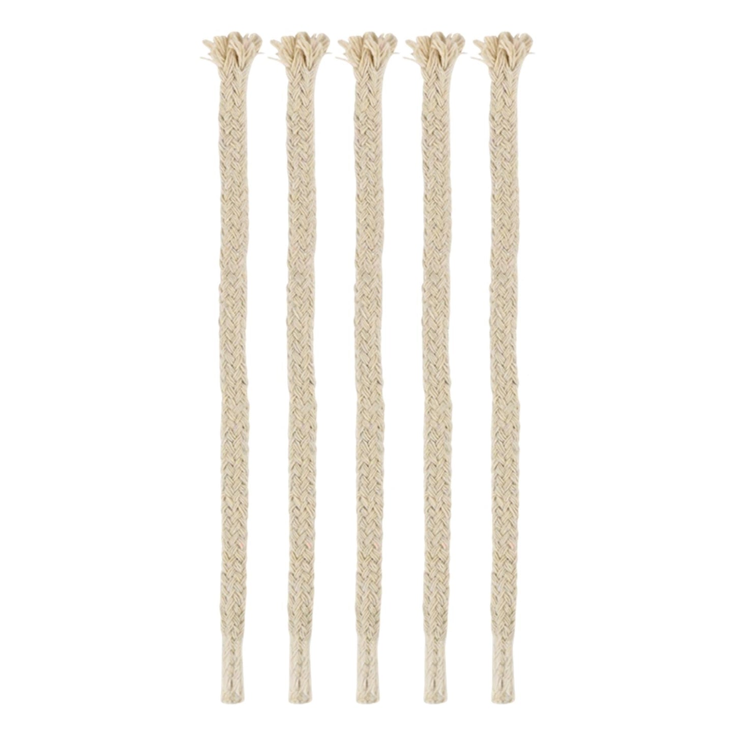 Esschert design fakkel bamboe vervanglont katoen set van 5