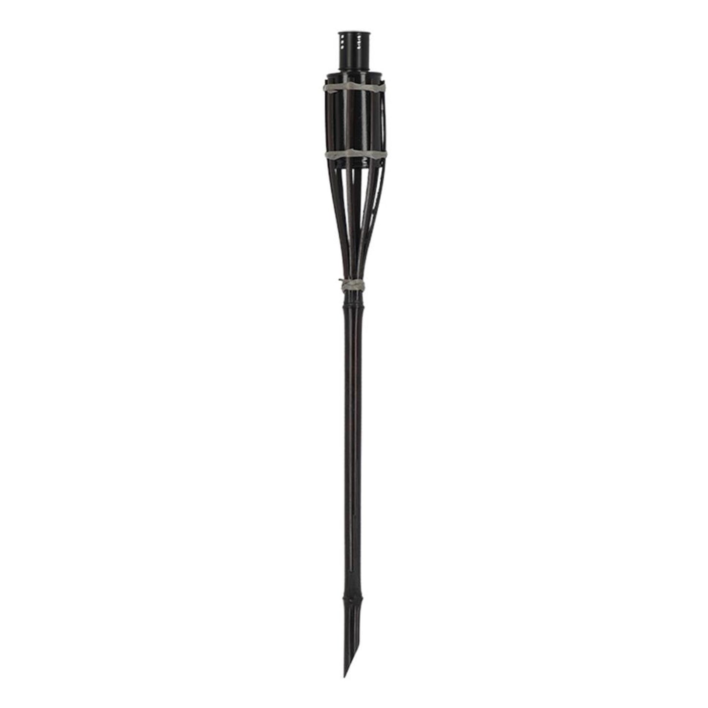 Esschert design fakkel bamboe zwart dia5,5x60 cm