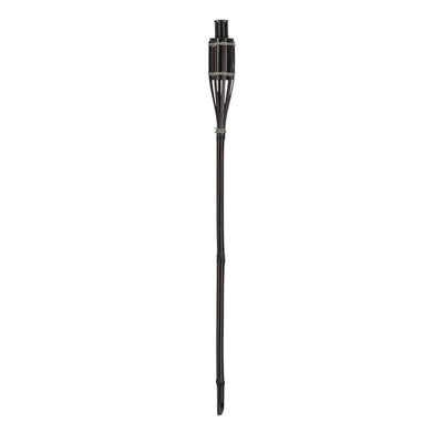 Esschert design fakkel bamboe zwart dia6x90 cm 125ml