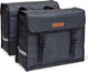 New Looxs Fiori Double Fietstas - Zwart - Dubbele tas - 30L