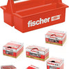 Fischer duopower pluggen assortiment 395 stuks in mobibox