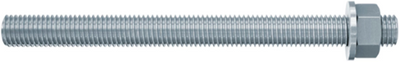 Fischer fis a m10 x 130 ankerstangen 5.8 met moer en ring 10 stuks - 90279