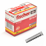 Fischer plug sx 6x30 100 st 555006 - 70006 - afbeelding 1
