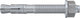Fischer snelbouwanker fbn ii 16 15 k elektrolytisch verzinkt staal - 45571 - 10 stuk(s) - 45571