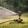 Fiskars sectorsproeier op driepoot voet on off