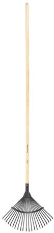 Fiskars solid houten waaierhark met platte tanden fsc – 1077118 - afbeelding 1