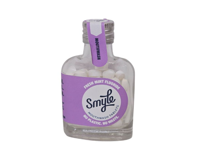 Smyle mondwater tabs - fresh mint - flesje 50st.