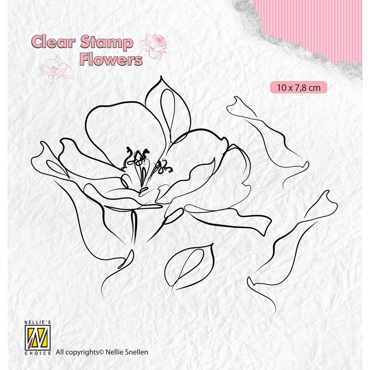 Nellie's choice • flowers clear stempels wild rose