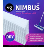 Nimbus magic floorwipes navulling 28x22cm 40stuks - afbeelding 1