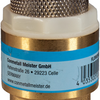 Cornat messing zuigfilter 1'' - flor92665