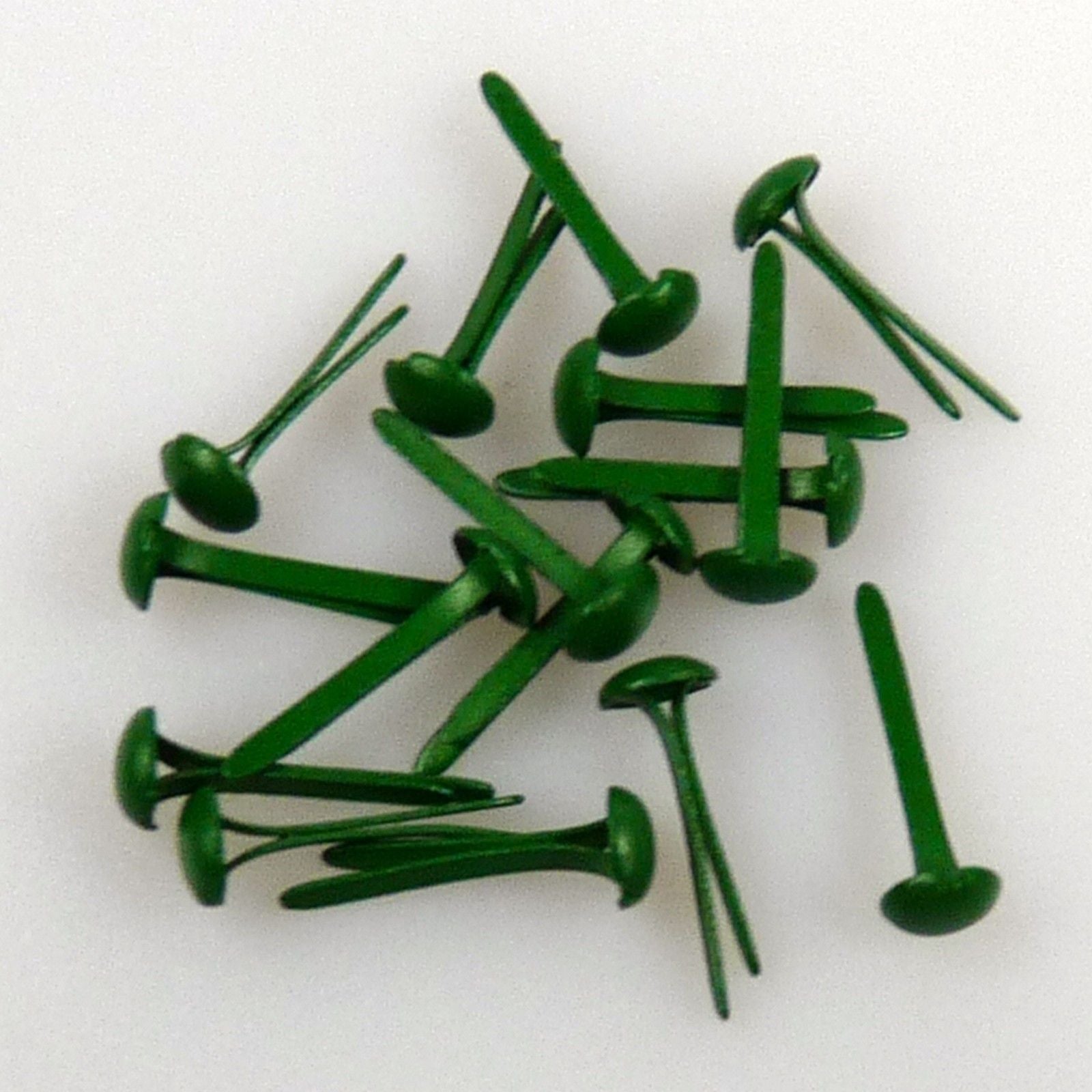 Nellie's choice • floral brads 3mm (40stuks pkg) christmas green 3415u
