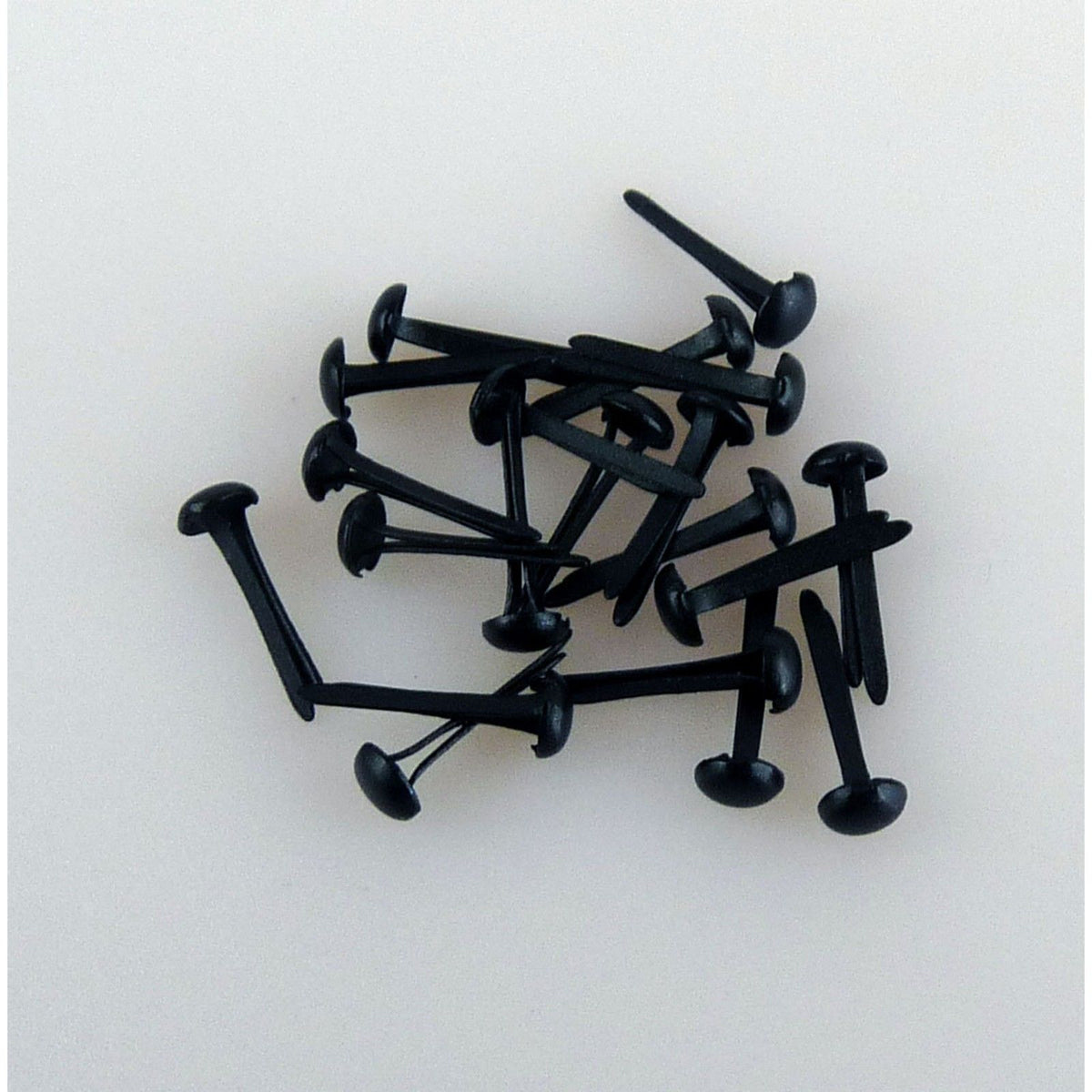 Nellie's choice • floral brads 3mm (40stuks pkg) black