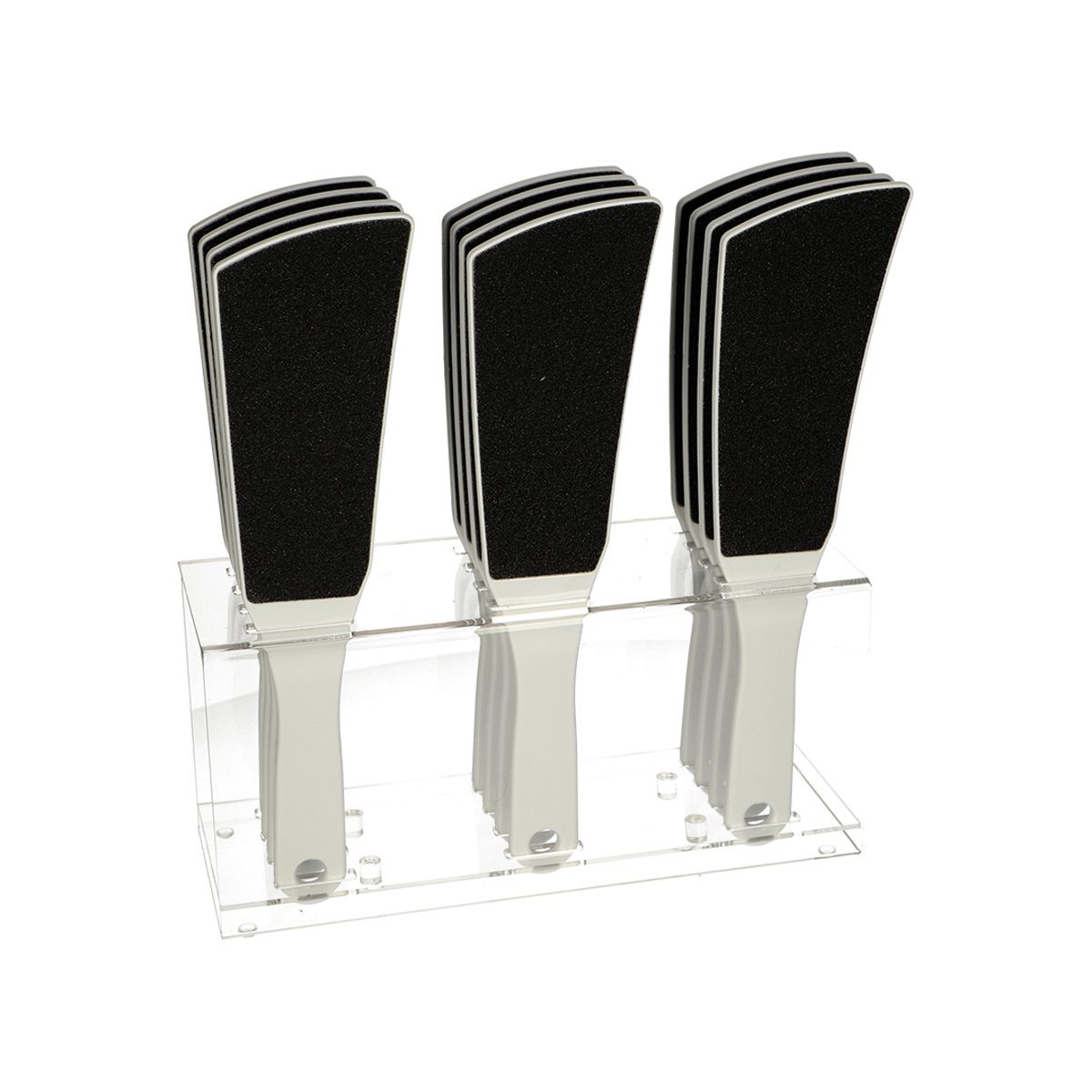 Face nail voetvijl xl wit display 12 stuks