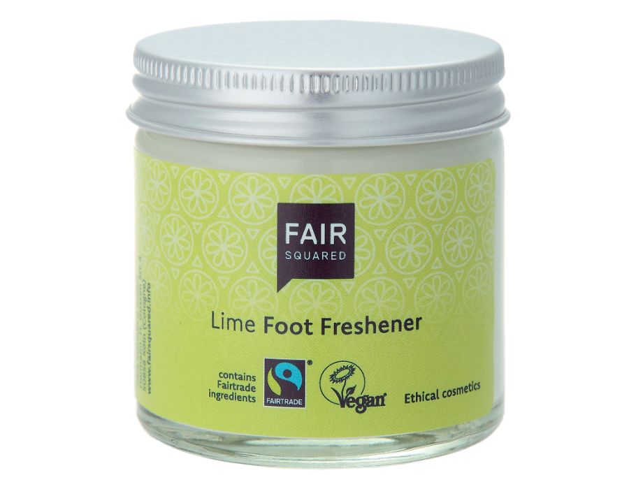 Fair squared voeten crème - foot freshener limoen