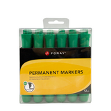Foray permanent markers green 12 stuks - afbeelding 2