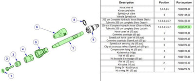 Formula cura cura 4 speedlock brake hose 2000mm