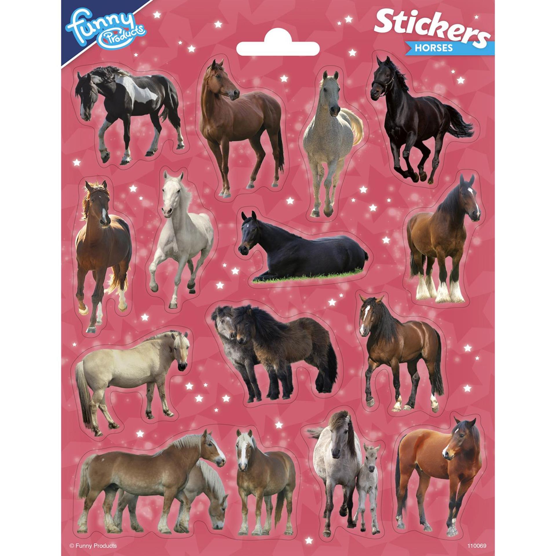 Funny products paarden stickers
