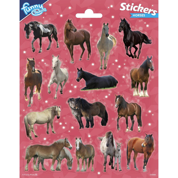 Funny products paarden stickers