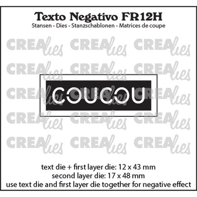 Crealies • texto negativo coucou (horizontaal)