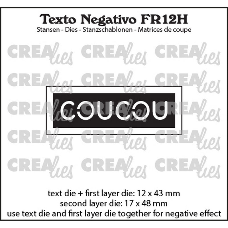 Crealies • texto negativo coucou (horizontaal)