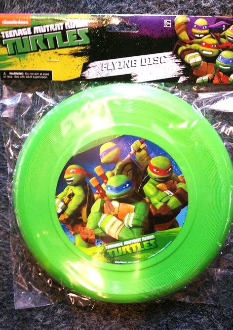 frisbee teenage mutant ninja turtles