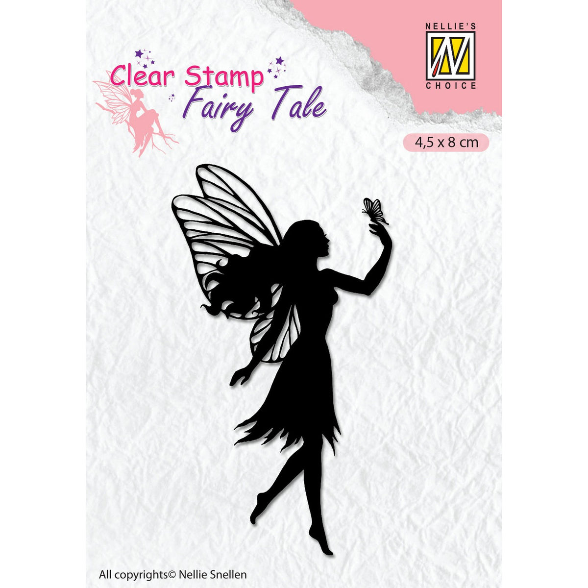 Nellie's choice • fairy tale clear stamp fairy tale-8