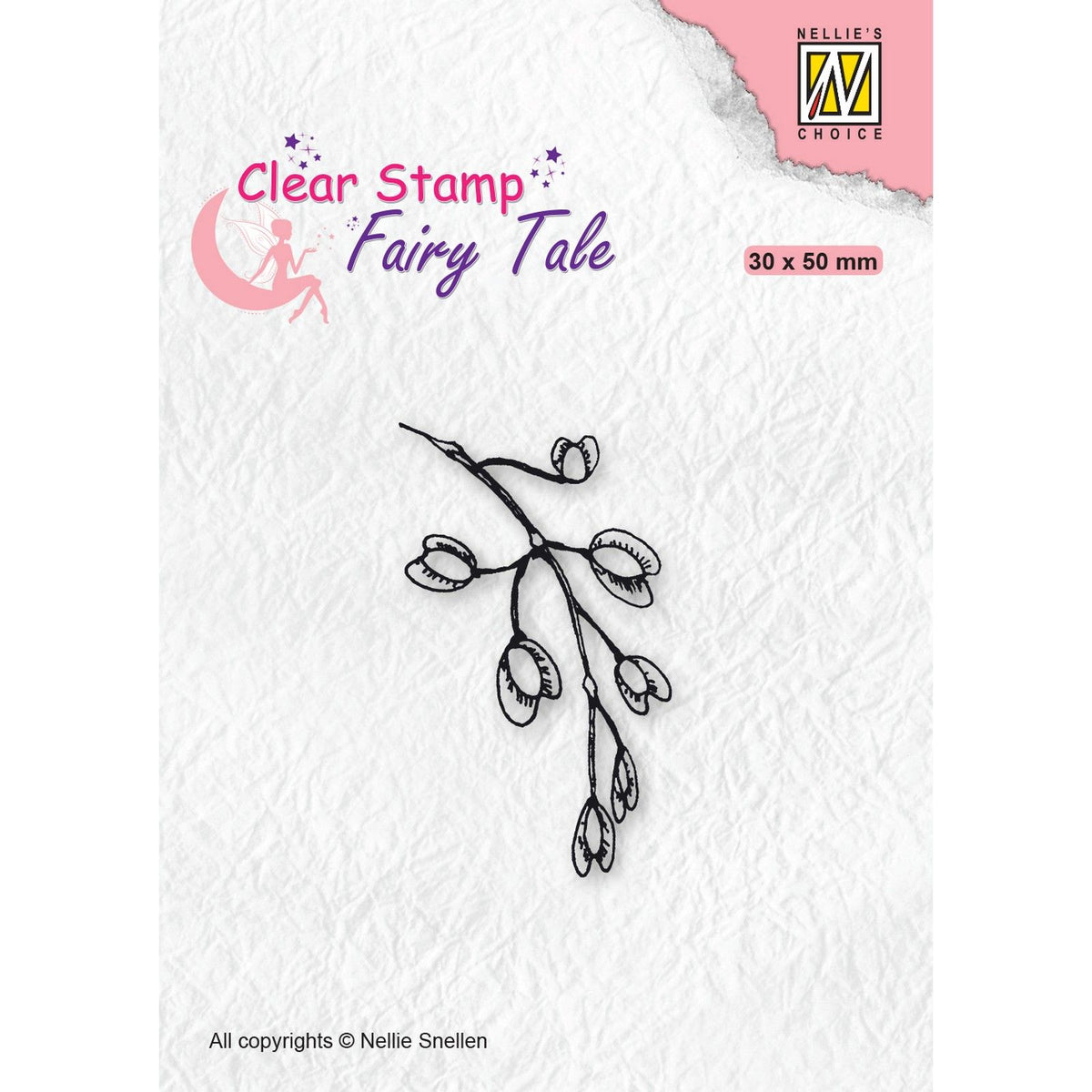 Nellie's choice • fairy tale clear stempels blooming branch
