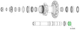 Fulcrum body locknut for db hubs - afbeelding 2