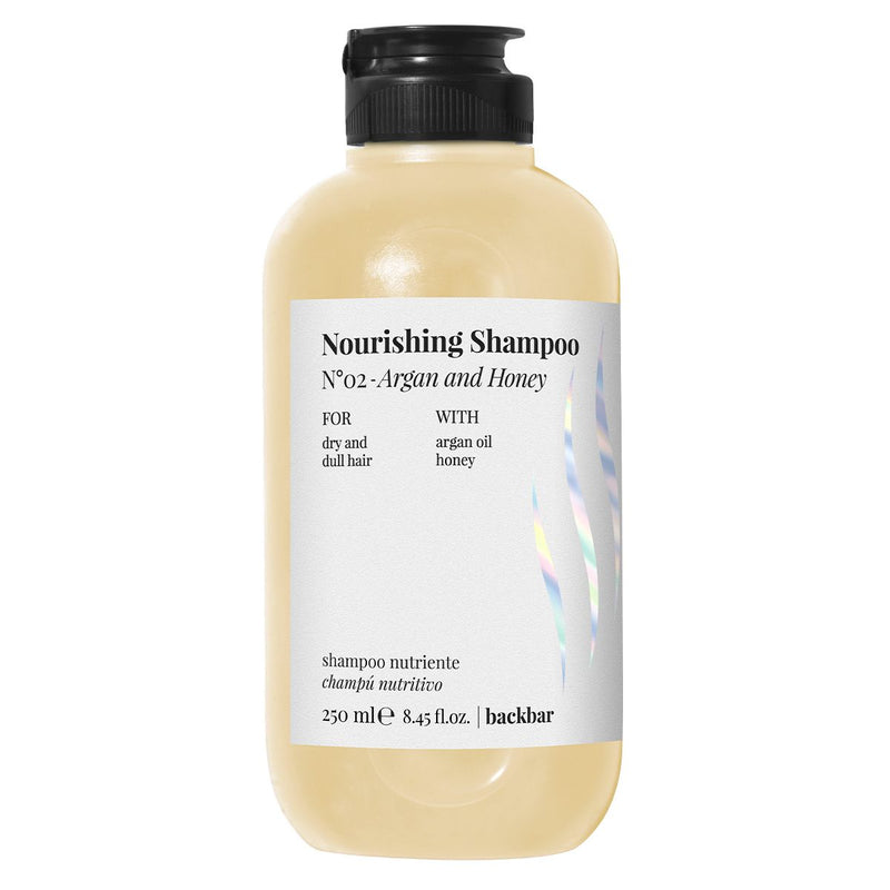 Farmavita backbar nourishing shampoo n°02 argan and honey 250ml