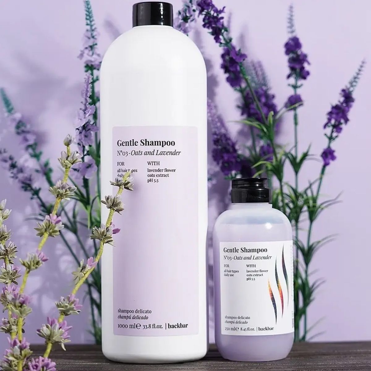Farmavita backbar gentle shampoo n°03 oats and lavender 250ml
