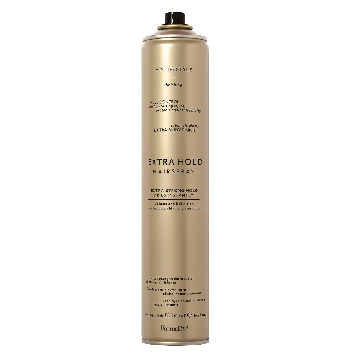 Farmavita hd lifestyle extra hold hairspray 500ml